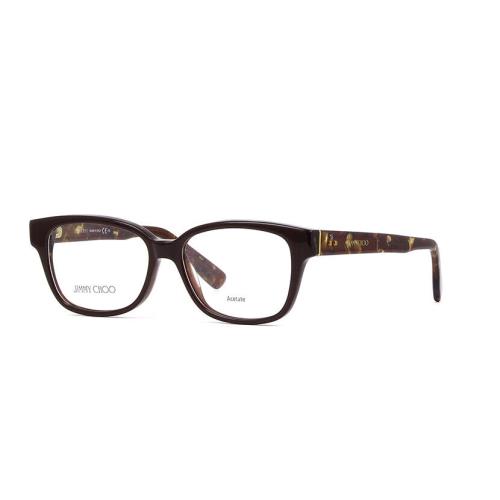 Jimmy Choo JC137 J3P Brown-spotted Havana Framerx 51mm 15 140 Italy