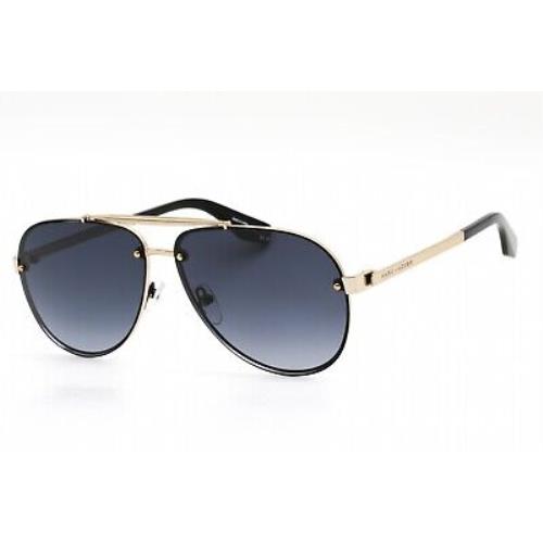 Marc Jacobs Marc 317/S 2F7 90 Sunglasses Gold Grey Frame Grey Gradient