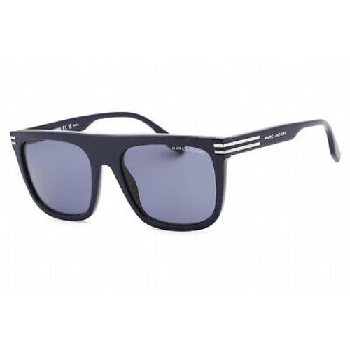 Marc Jacobs Marc 586/S Pjp KU Sunglasses Blue Frame Blue Lenses 56mm - Frame: Blue, Lens: Blue