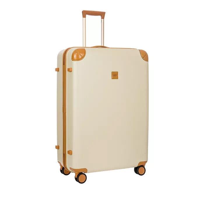 Bric`s Bric`s Cream Polycarbonate Amalfi Trolley Spinner Suitcase 32 T1061
