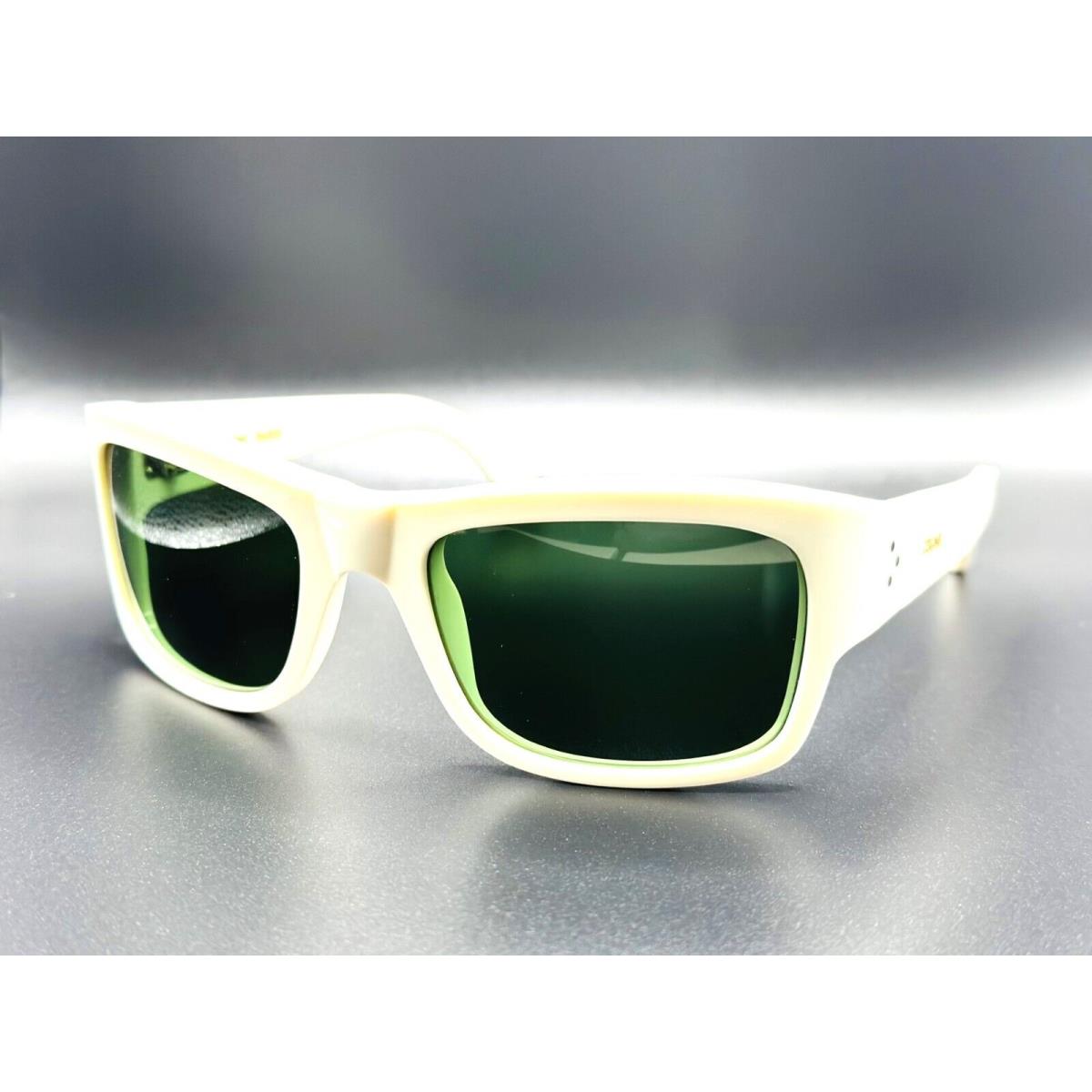 Celine CL40079I 25N Ivory/green Unisex Sunglasses 56mm