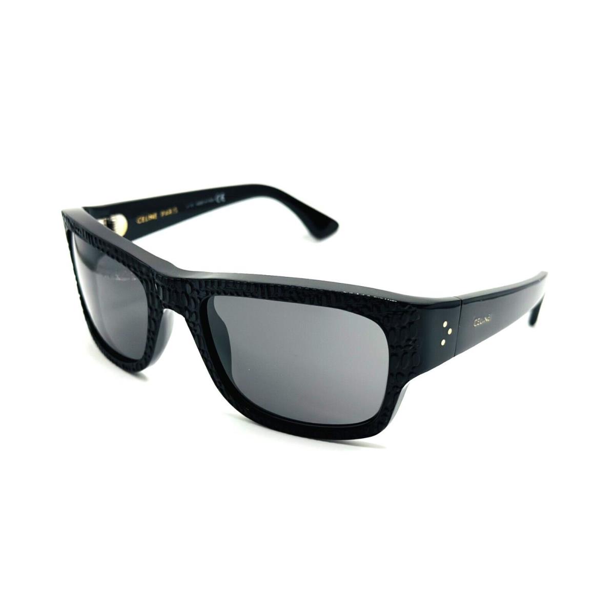 Celine CL4079IL 02A Black/smoke Unisex Sunglasses 56mm