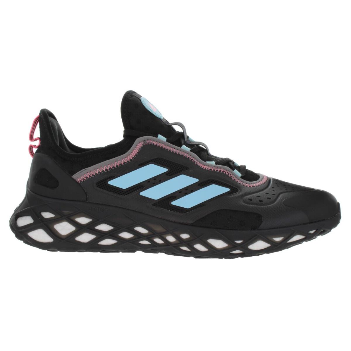 Adidas Men`s Web Boost Carbon - Blue - Black Running Shoes Multiple Size