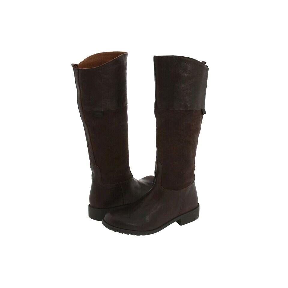 Camper 1912 Boots Size 35 5 Brown Leather Suede Classic Riding Knee High Tall