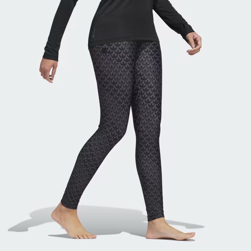 Adidas Women`s Originals Monogram Fcw Swimming / Beach Tight Leggings Large