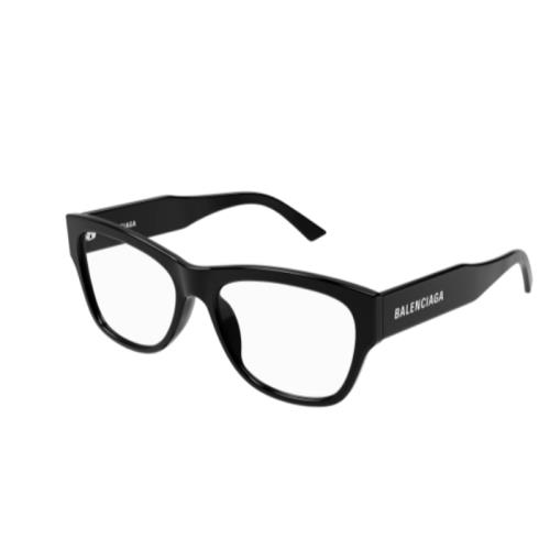 Balenciaga BB0309O 001 Black Square Men`s Eyeglasses