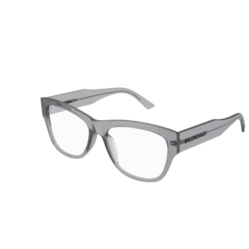 Balenciaga BB0309O 005 Grey Square Men`s Eyeglasses