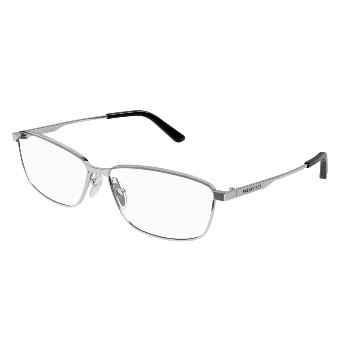 Balenciaga BB0283O 003 Gunmetal Squared Men`s Eyeglasses