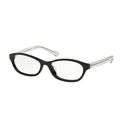 Coach HC6080D 5327 Black Glitter/crystal Eyeglasses 54mm 16 135