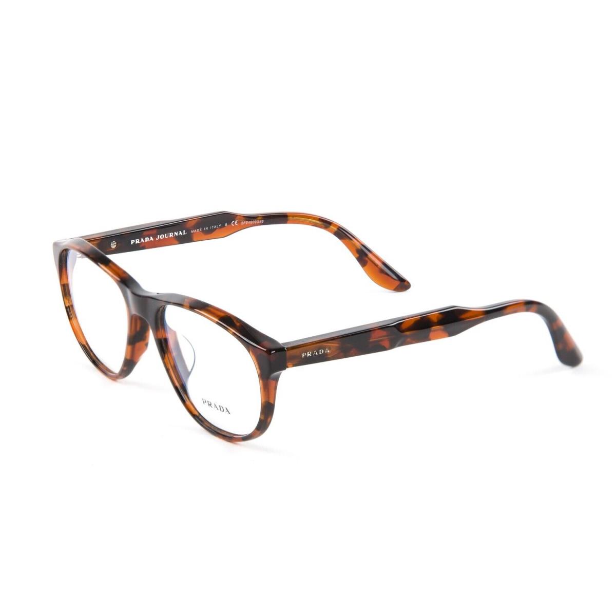 Prada Journal Vpr 12S UBK-1O1 Brown Red Havana Framerx 52mm 18 140