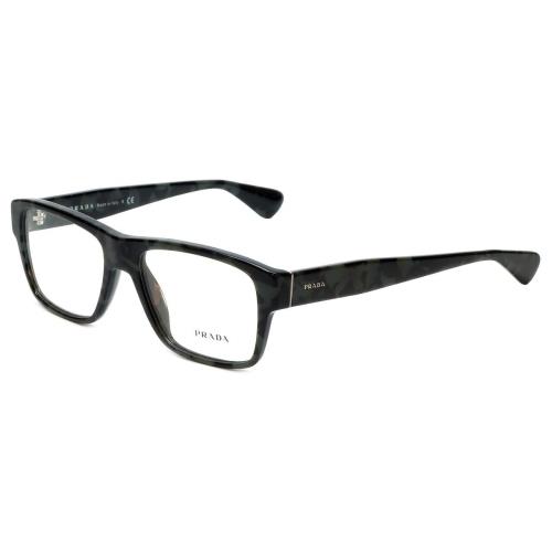 Prada Vpr 17S UEM-1O1 Spotted Brown Green Eyeglasses 53mm 17 140