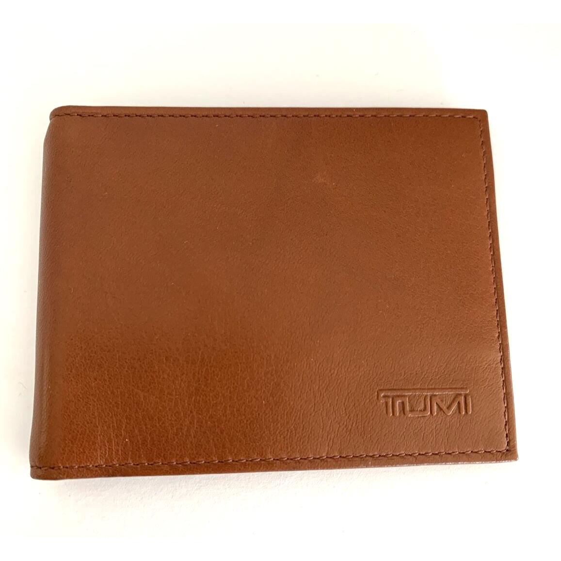 Tumi Modernist Style: 01747T Money Clip Wallet Tan