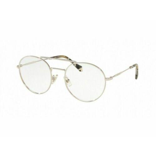 Miu Miu MU51RV 1BC1O1 52 Silver 1BC1O1 Glasses Frames Optical