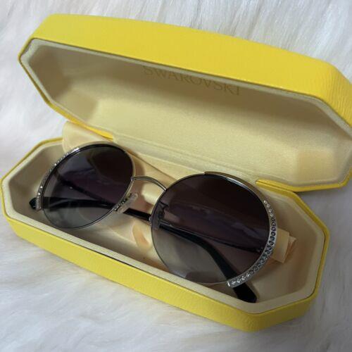 Swarovski sunglasses  - Frame: Silver, Lens: Gray 5