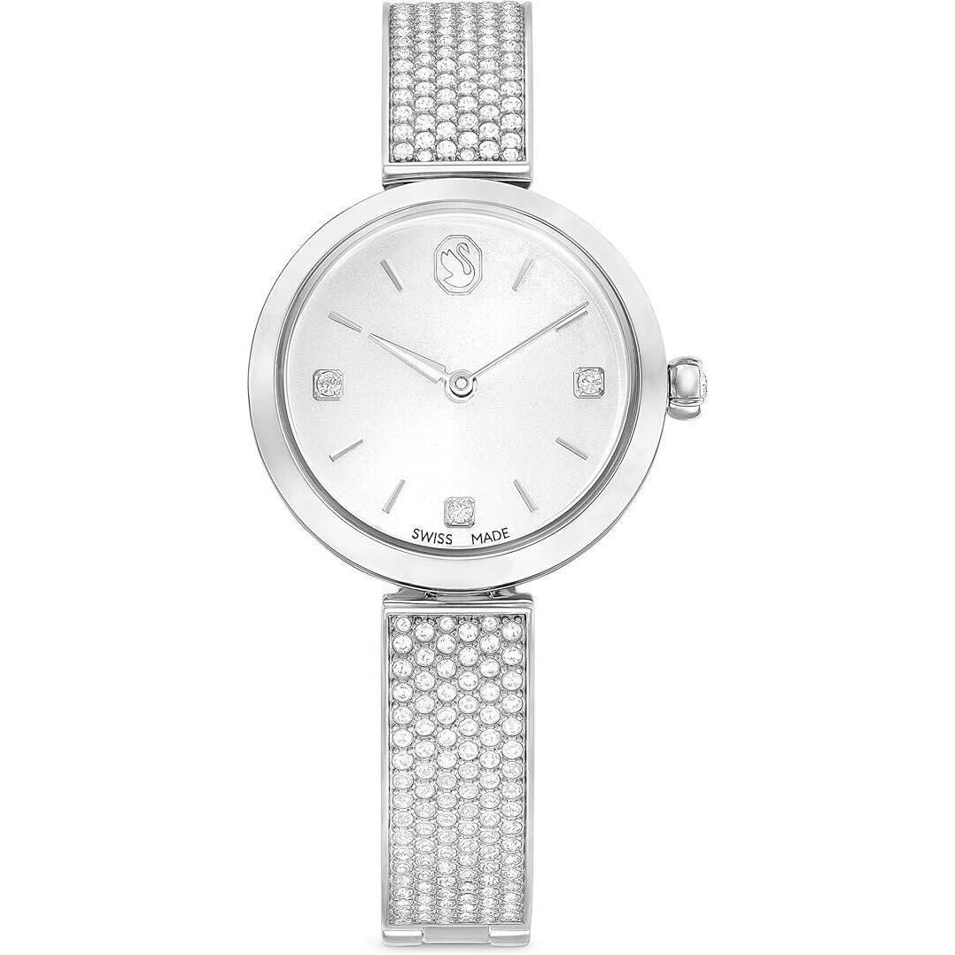 Swarovski 5671205 Women`s Watch Silver Crystal Stainless Steel Band