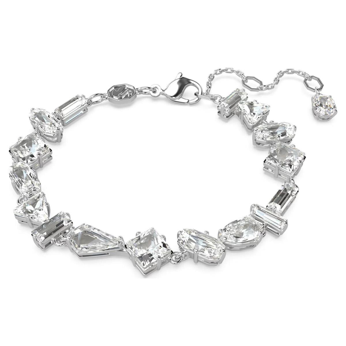 Swarovski Zirconia Mesmera Bracelet Mixed Cuts White Rhodium Plated 5661529