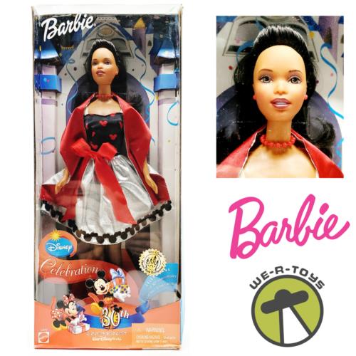 Barbie Disney 30th Anniversary African American Doll 2001 Mattel 52648