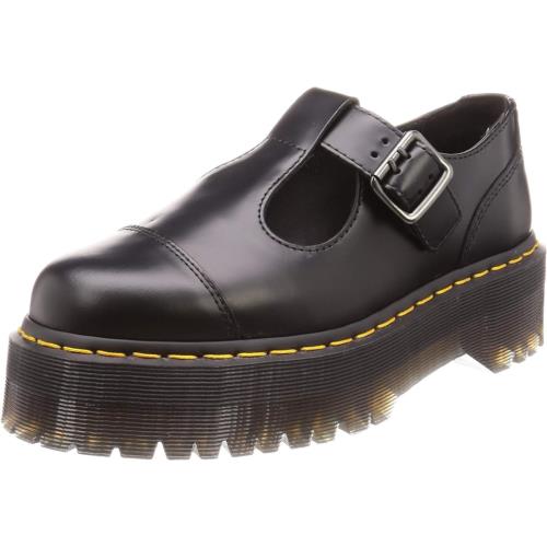 Dr. Martens Women`s Bethan Loafers Black Polished Smooth