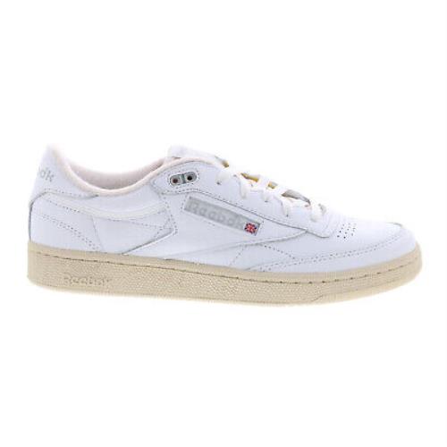 Reebok Club C 85 Vintage ID9263 Mens White Leather Lifestyle Sneakers Shoes