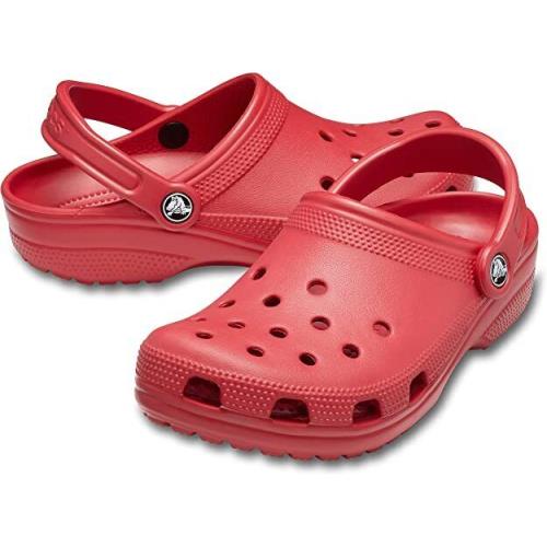 Crocs Unisex-adult Classic Clog Red in Package 4M / 6W and 2M / 4W