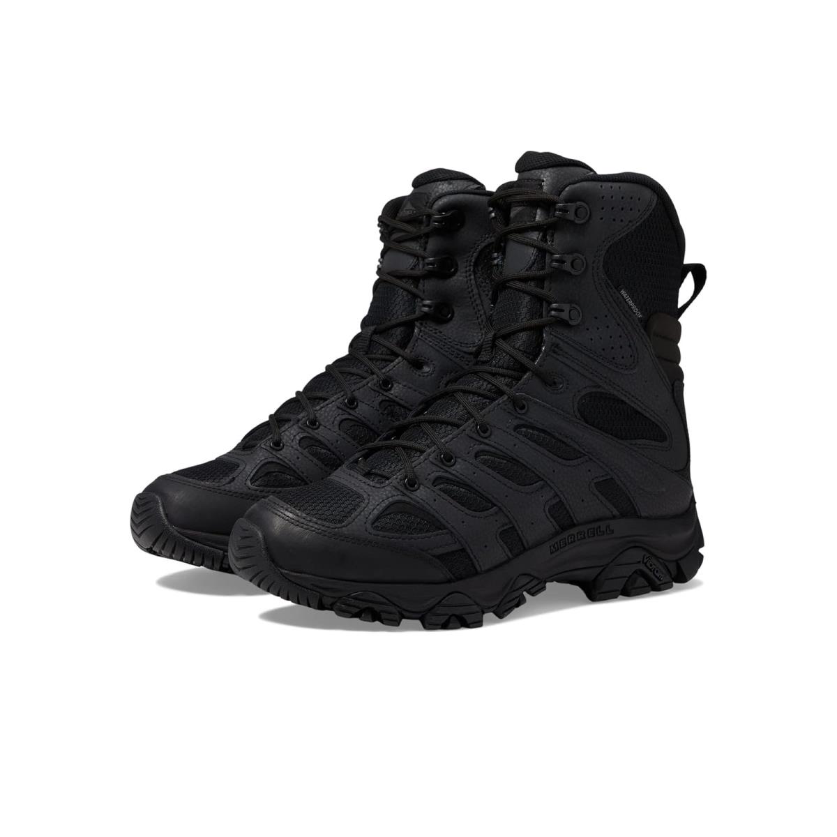 Man`s Boots Merrell Work Moab 3 8 Tactical Zip Wp