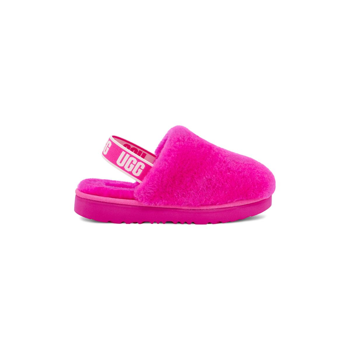 Ugg Kids Fluff Yeah Clog Slide 1098494K Color Rock Rose - Pink