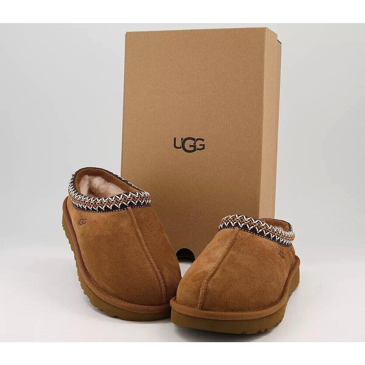 Women`s Ugg Brand Tasman Chestnut Shoes Slippers Sandals 5955