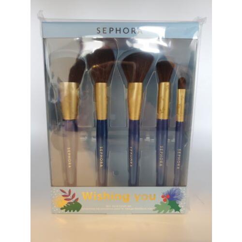 Sephora Wishing You Face Brush Set - 5 pc - Limited Edition