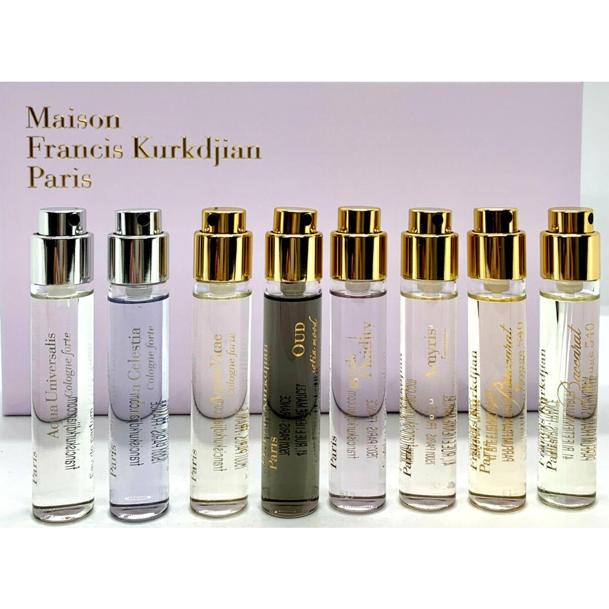 Maison Francis Kurkdjian 8 Pieces Collection Pour Femme Edp Spray 0.37 Oz x Each