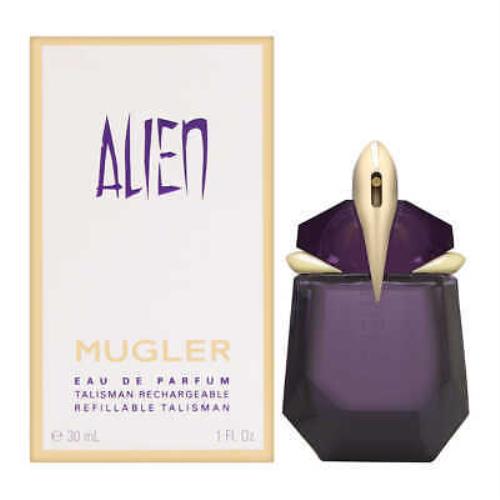 Alien by Thierry Mugler For Women 1.0 oz Edp Spray Refillable Talisman