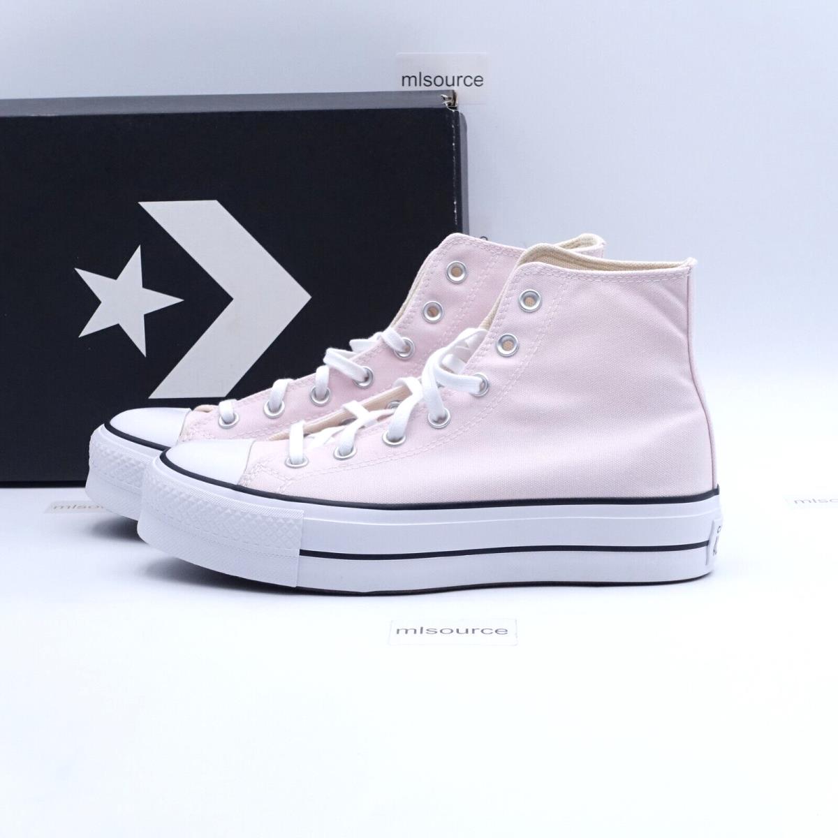 Size 9.5 Women`s Converse Chuck Taylor All Star Lift High Platform Sneakers Pink