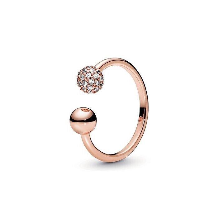 Pandora Rose Open Bead Ring Size 50 5