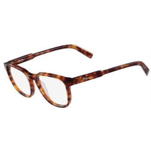 Salvatore Ferragamo SF2752 218 Blonde Havana Unisex Eyeglasses 52mm 18 145