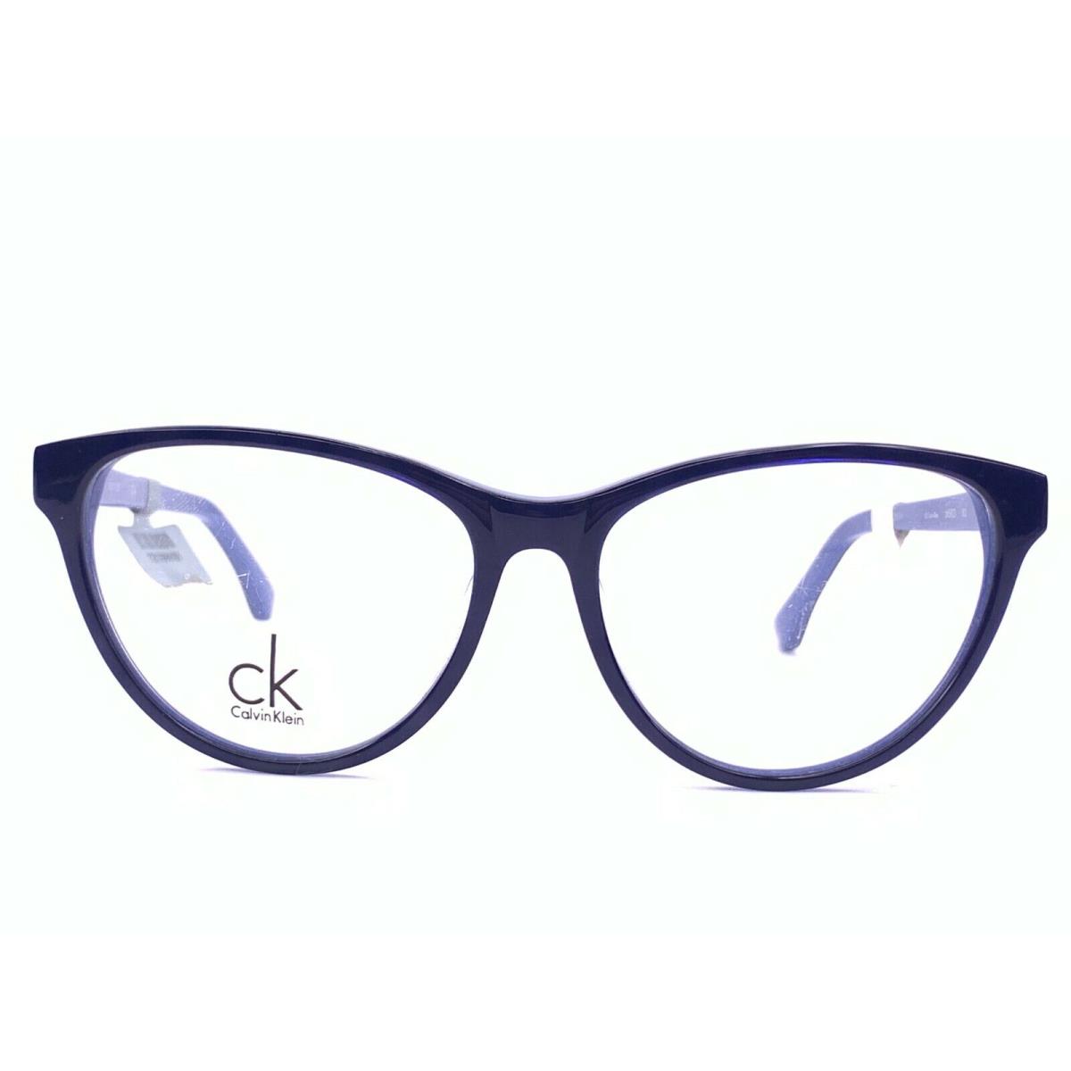 Calvin Klein Eyeglasses CK5823 Col. 502 Blue Round Cat Eye Frames 52-15-135