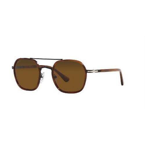 Persol sunglasses  - Frame: Brown, Lens: Brown, Manufacturer: Light Havana/Brown Polarized 0
