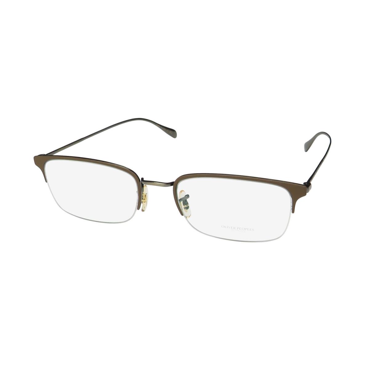 Oliver Peoples OV1273 Codner Half-rimless Premium Design Eyeglass Frame/glasses Bronze / Antique Gold