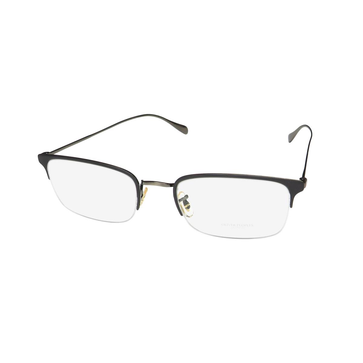 Oliver Peoples OV1273 Codner Half-rimless Premium Design Eyeglass Frame/glasses Matte Black / Antique Gold