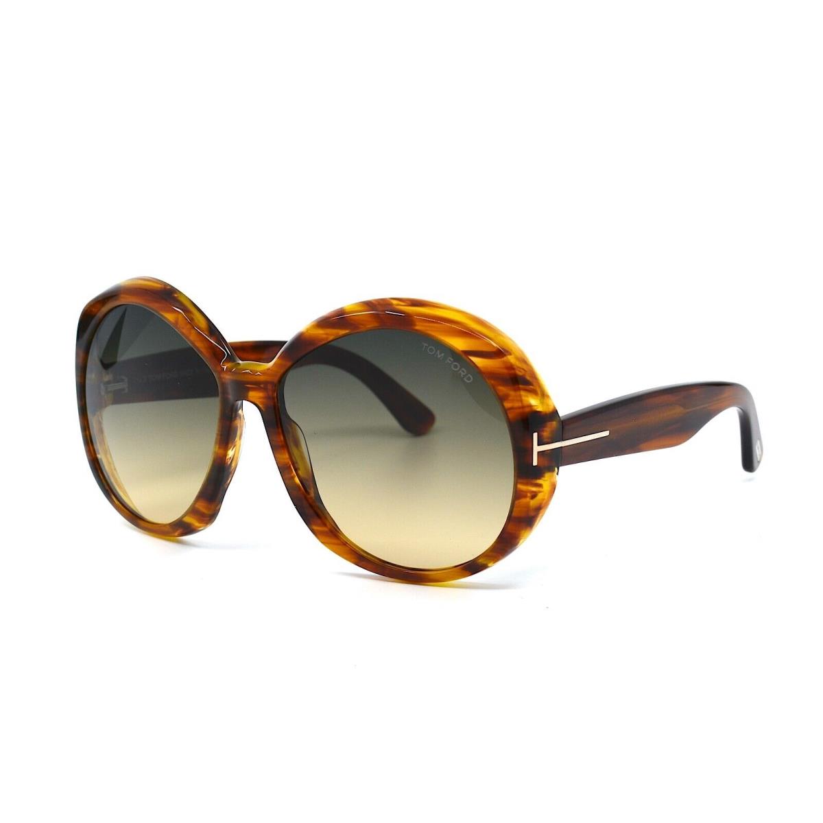 Tom Ford Annabelle TF1010/S Blond Havana Brown Gradient Sunglasses - Frame: Havana, Lens: Brown