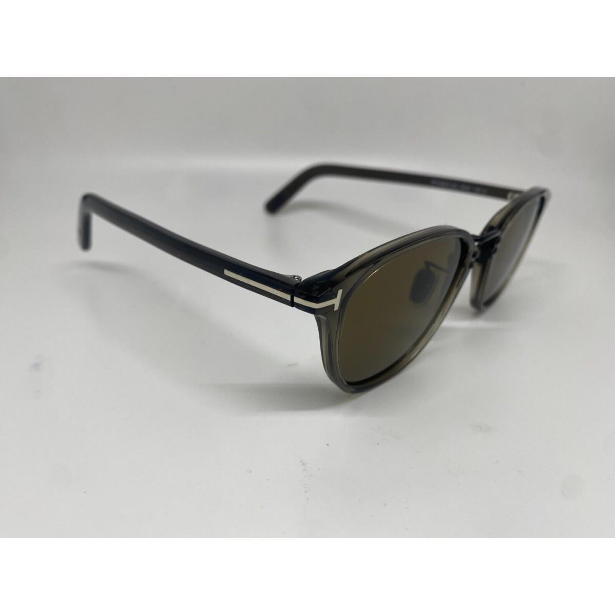 Tom Ford TF 1049-D 20J Shiny Gray Sunglasses 50-21-145mm