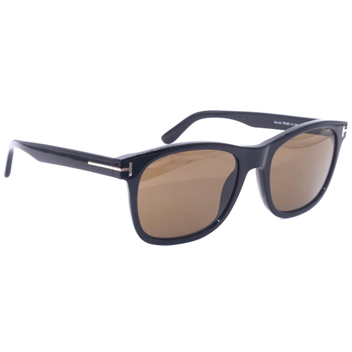 Tom Ford sunglasses  - Frame: POLISHED BLACK, Lens: Brown 0