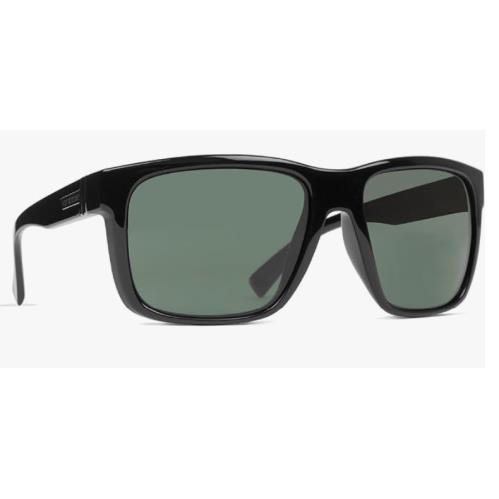 Von Zipper Maxis Sunglasses-bkv Black Gloss-vintage Grey Lens