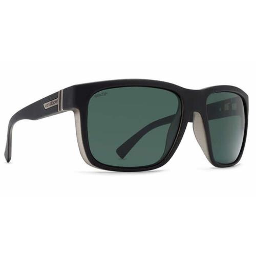 Von Zipper Maxis Sunglasses-psv Black Smoke Satin-vintage Wildlife Polarized
