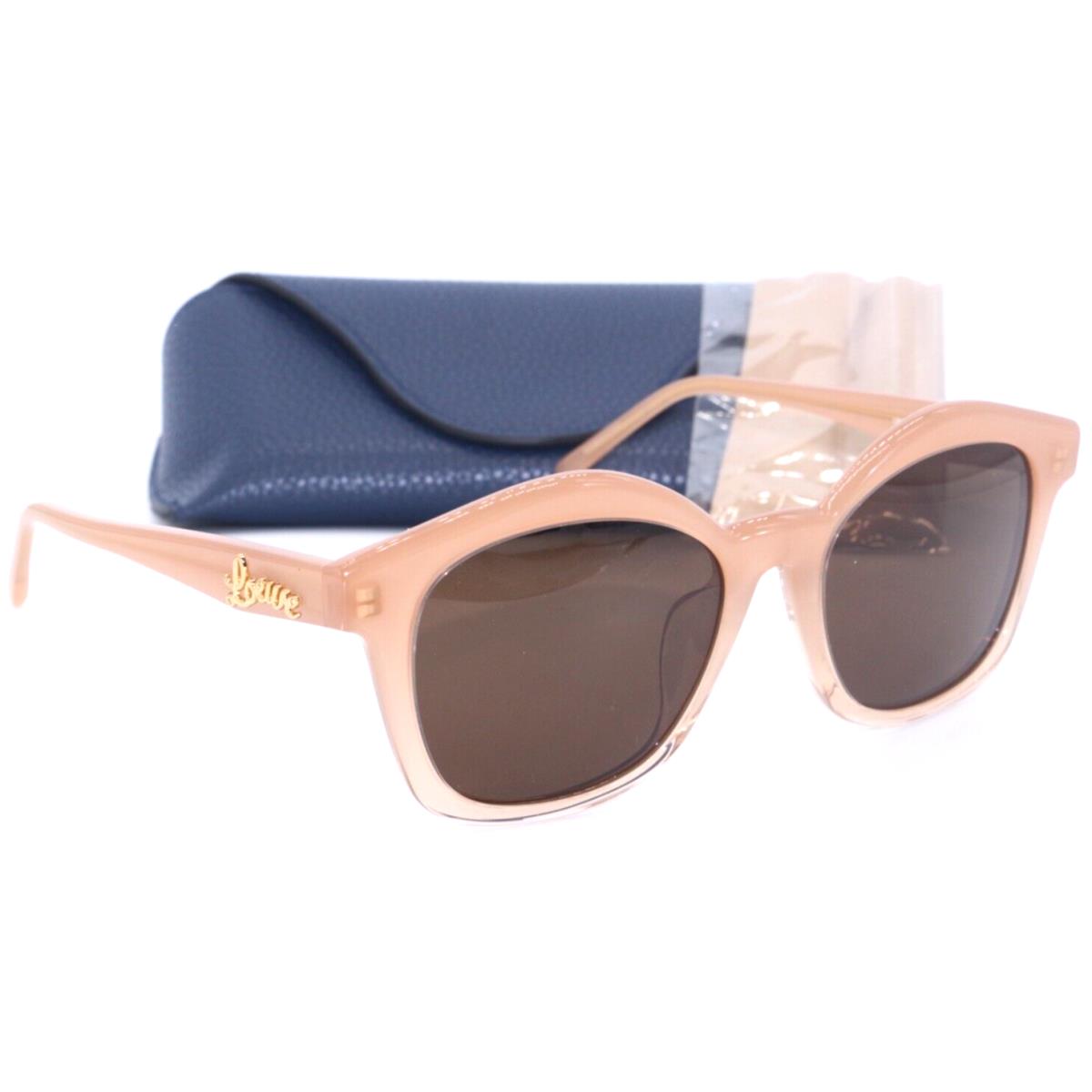 Loewe LW 40079U 72E Milky Pink Fade/brown Lenses Sunglasses 55-19