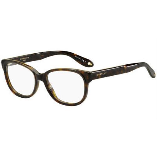 Givenchy GV 0061 086 Dark Havana Women Eyeglasses 51mm 17 145