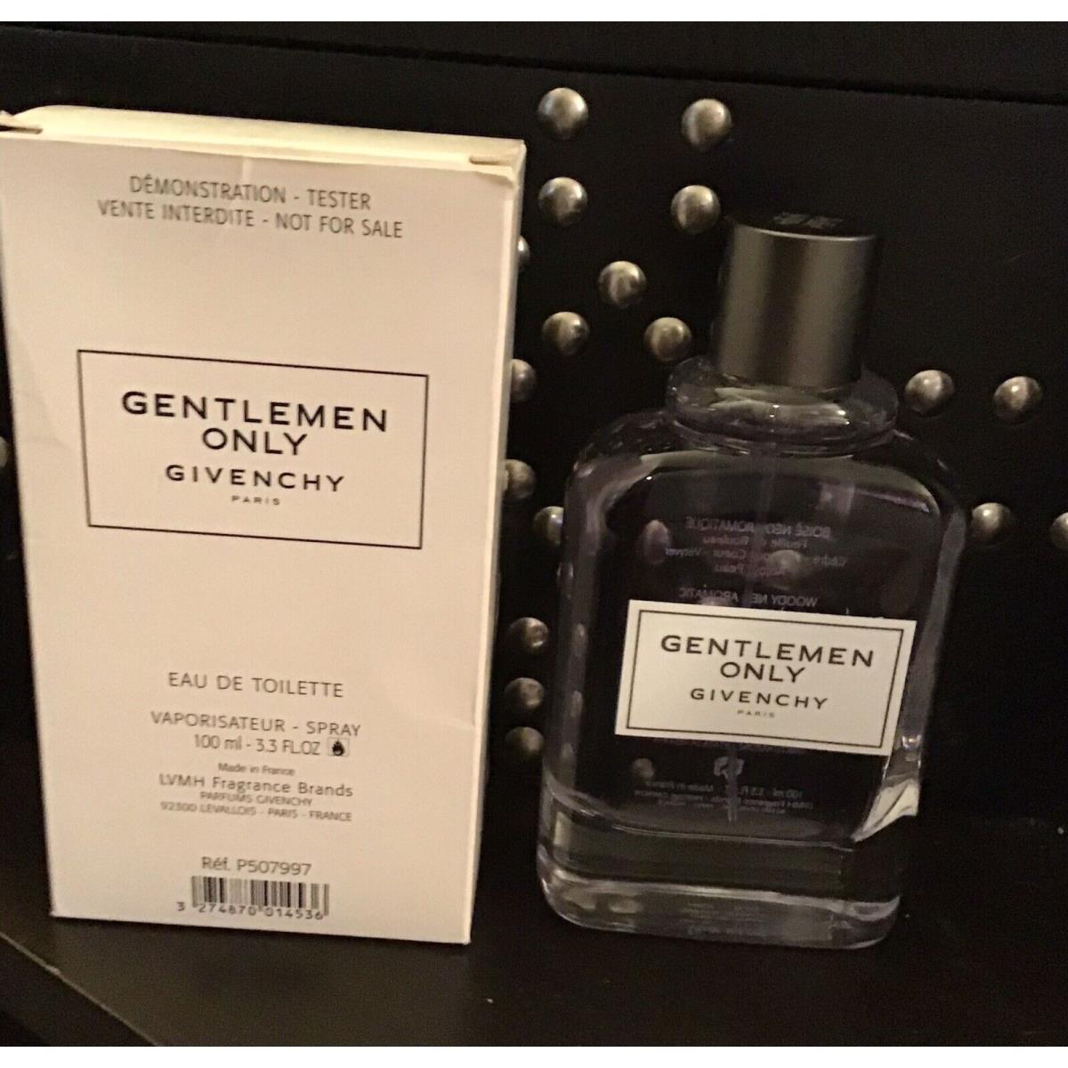 Givenchy Gentlemen Only 3.3oz/100ml Edt Spray For Men Tst