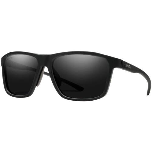 Smith Optics Pinpoint Polarized Chromapop Men`s Square Sport Sunglasses - 202559 Matte Black/Black (003596N)