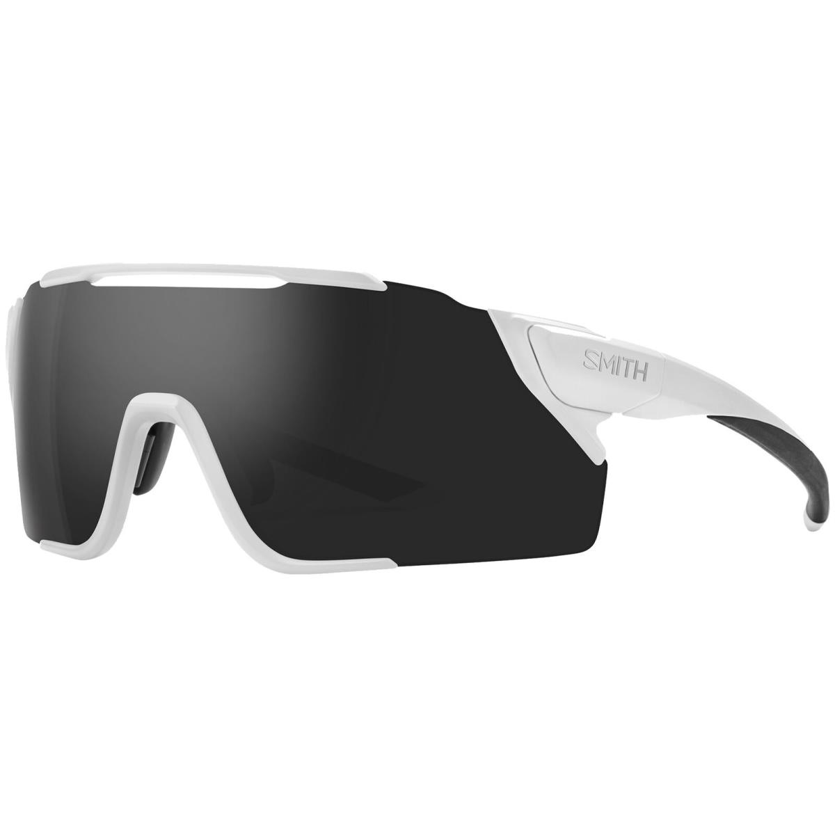 Smith Optics Attack Mag Mtb Men`s Shield Chromapop Sunglasses - 20229 Matte White/Black (96HT991C)