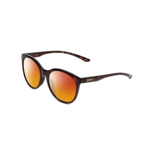 Smith Bayside Unisex Cateye Polarized Sunglasses in Tortoise Gold 54mm 4 Options Red Mirror Polar