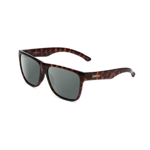 Smith Lowdown Xl 2 Polarized Bi-focal Sunglasses in Tortoise Gold 60mm 41 Option Grey