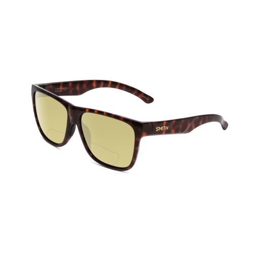 Smith Lowdown Xl 2 Polarized Bi-focal Sunglasses in Tortoise Gold 60mm 41 Option Yellow